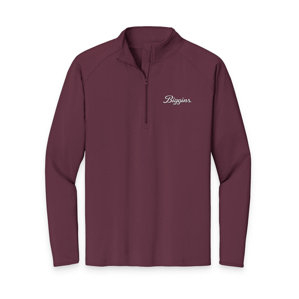 Embroidered Biggins Quarter-Zip