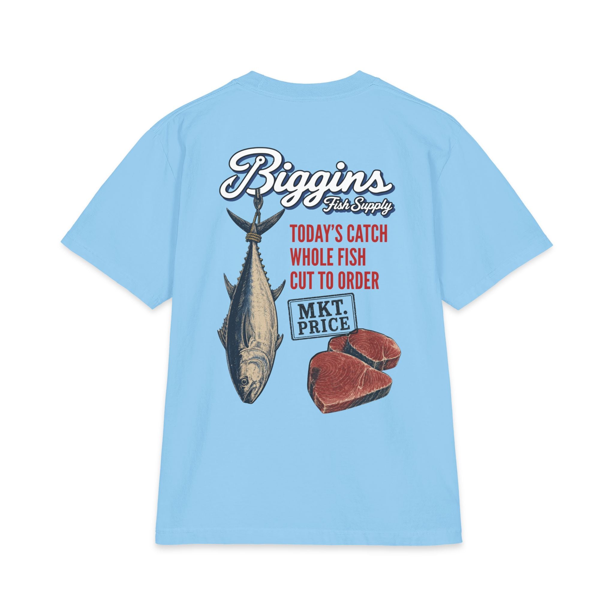 Biggins Fish Supply Blue Fin T-Shirt