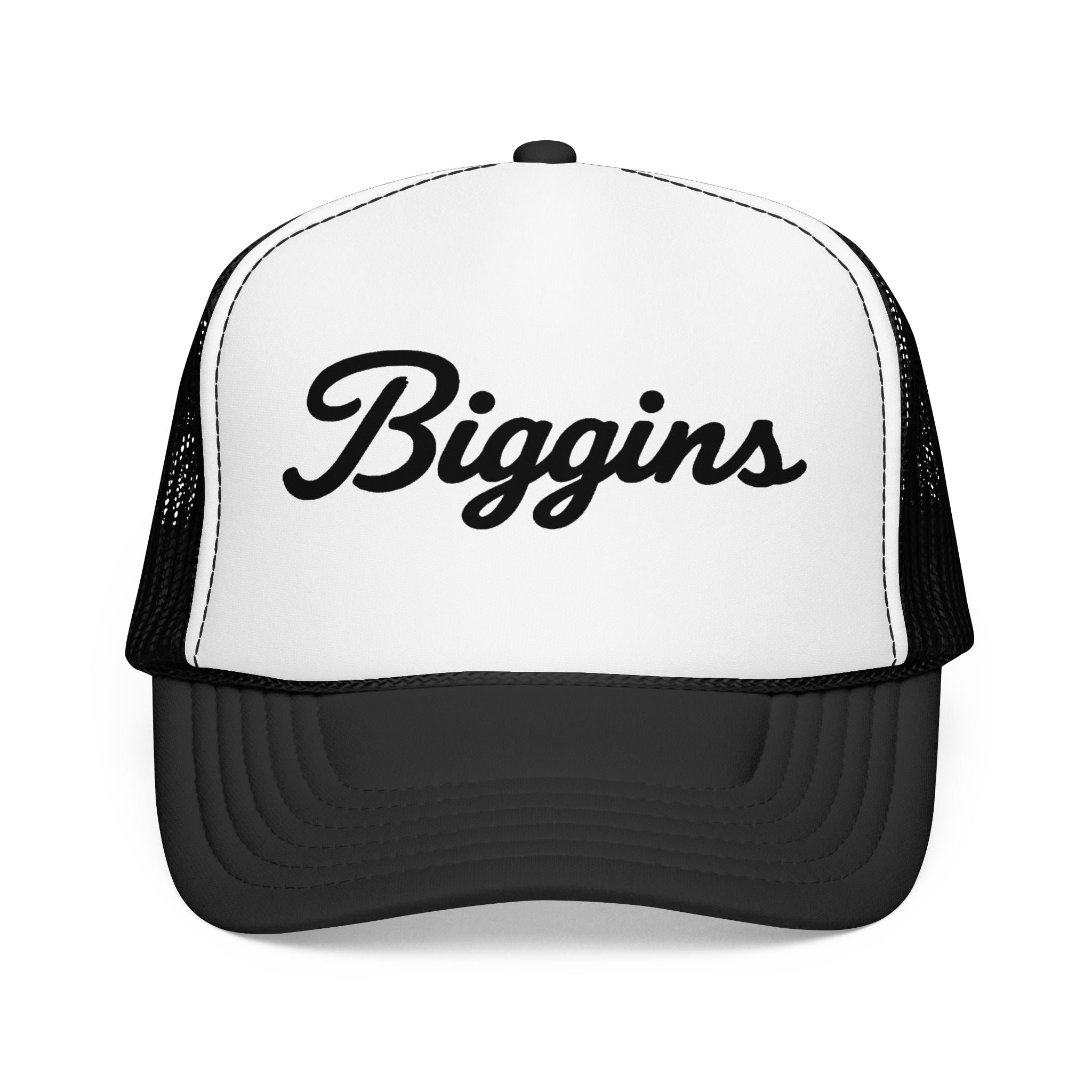 Biggins Script Trucker Hat