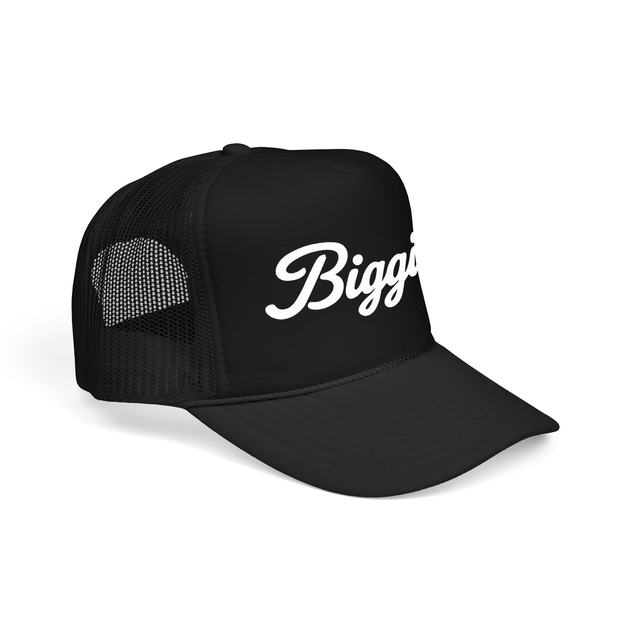 Biggins Script Trucker Hat