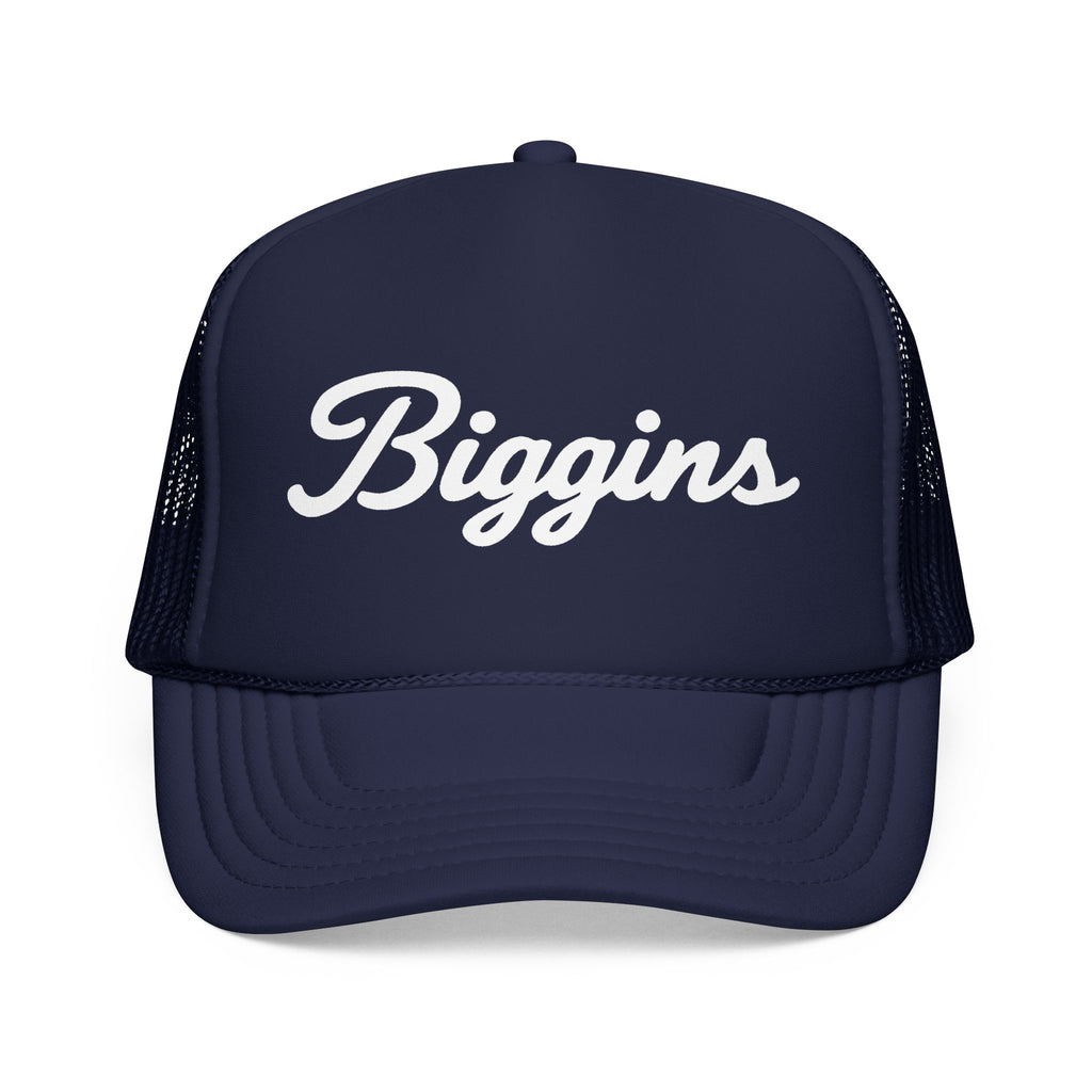 Biggins Script Trucker Hat