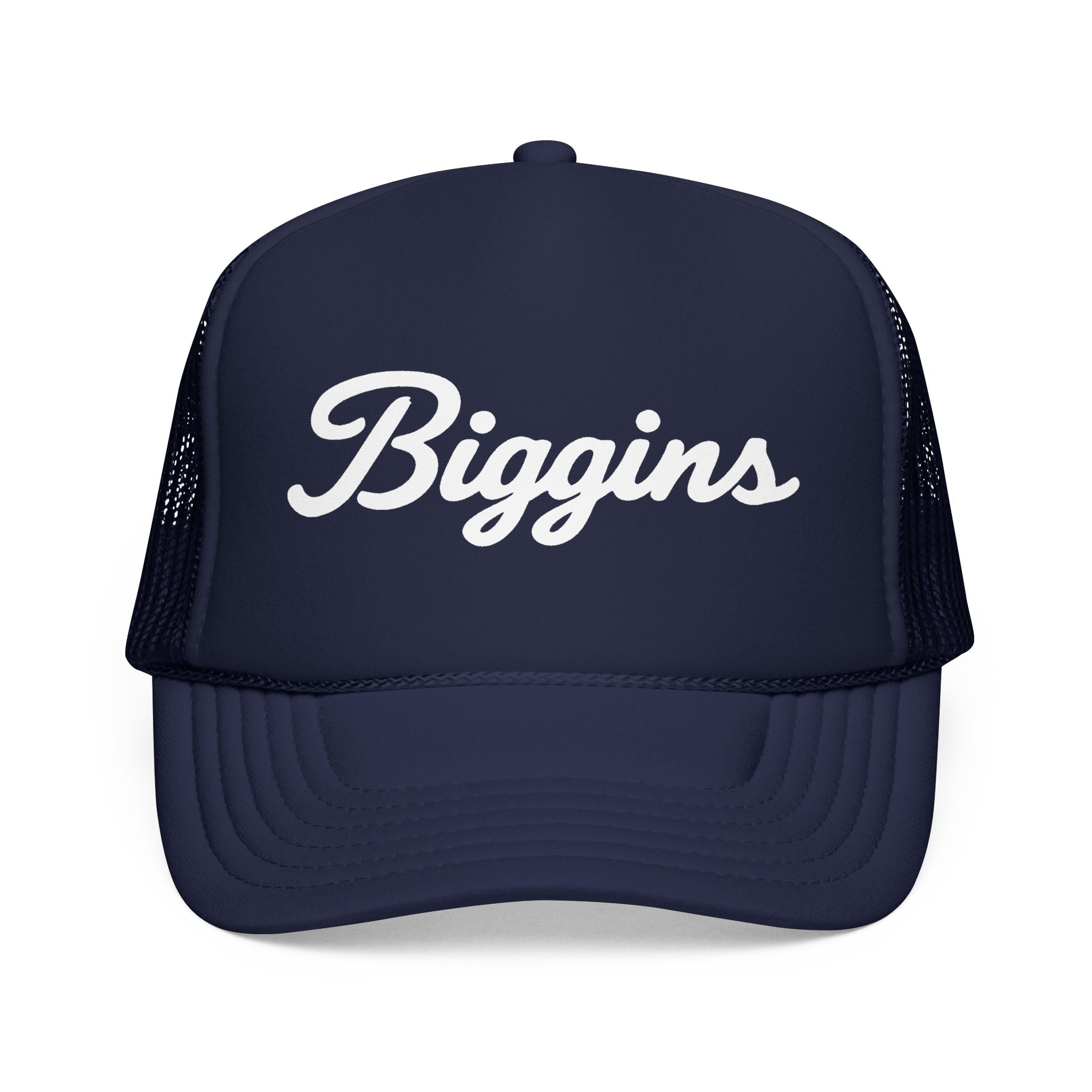 Biggins Script Trucker Hat