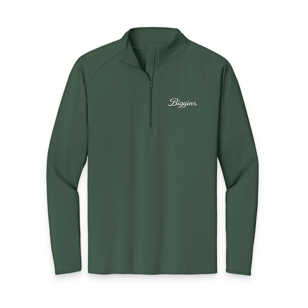 Embroidered Biggins Quarter-Zip