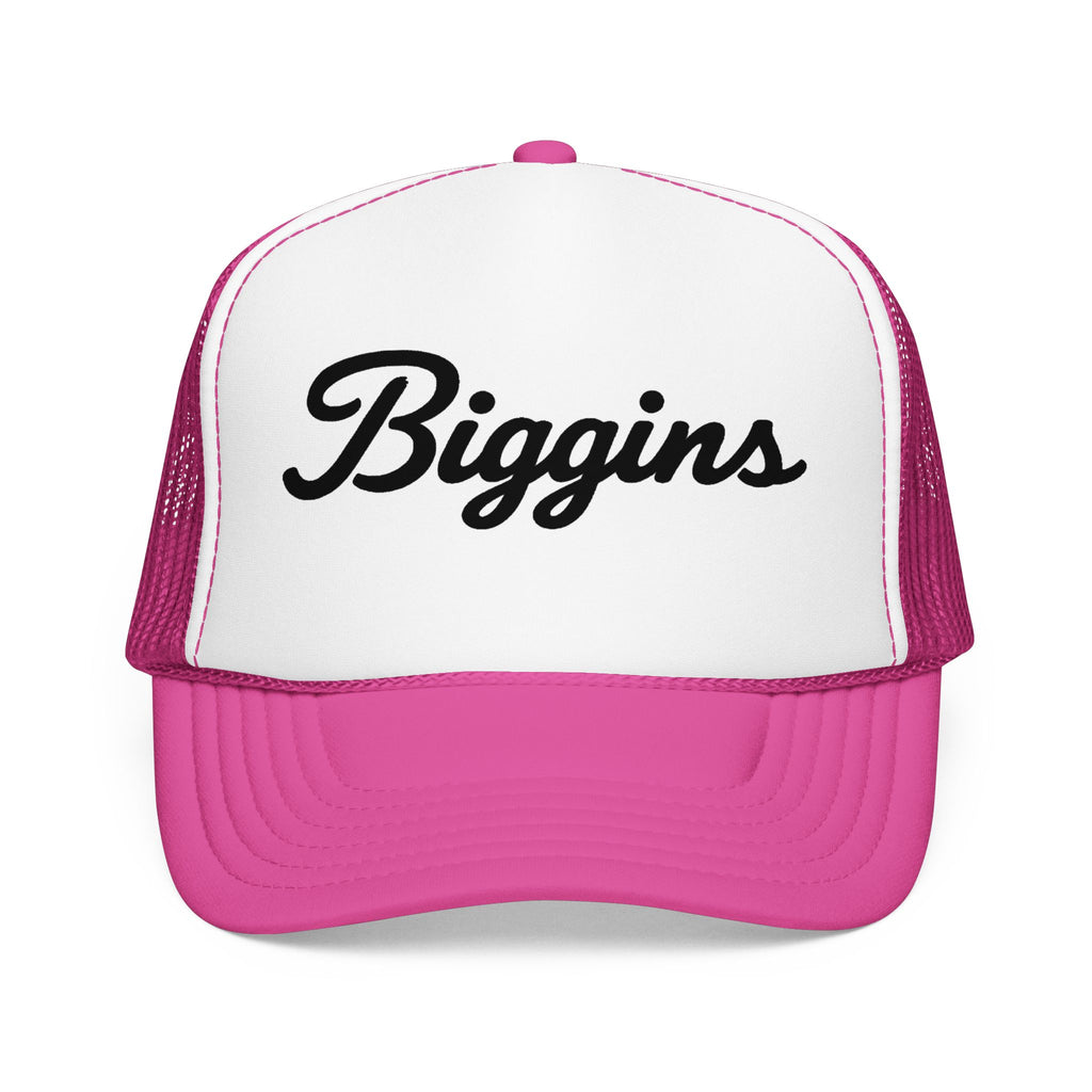Biggins Script Trucker Hat
