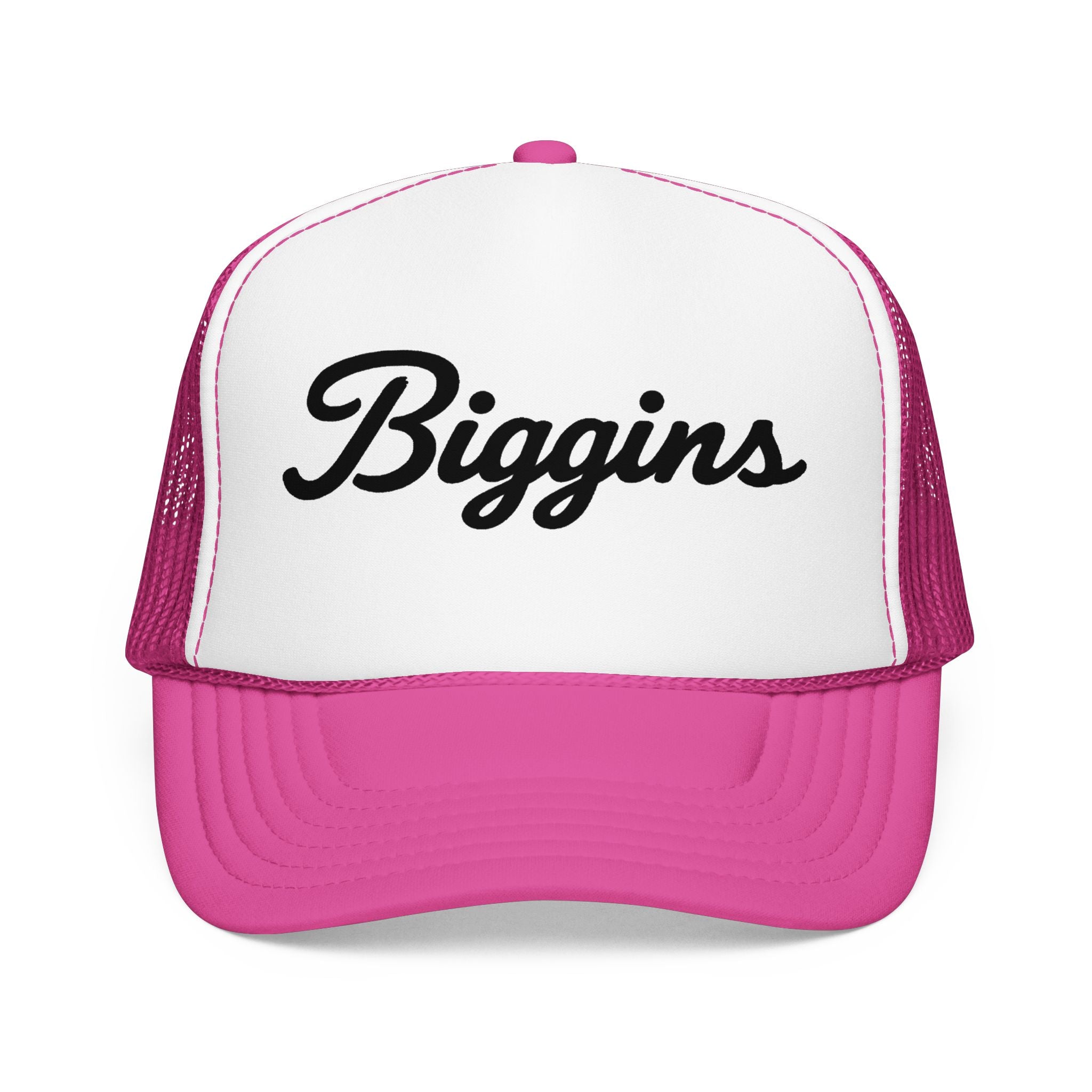 Biggins Script Trucker Hat