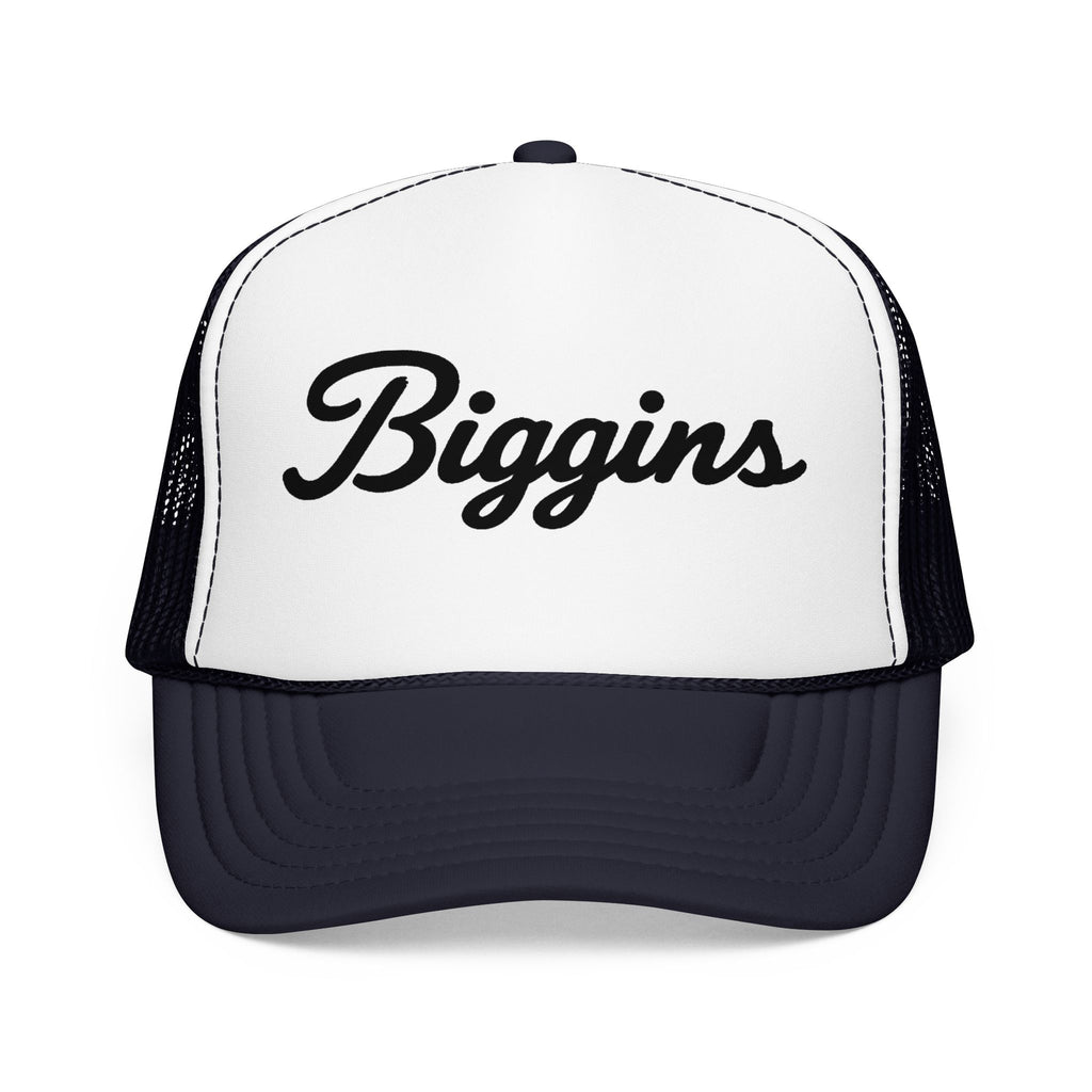 Biggins Script Trucker Hat