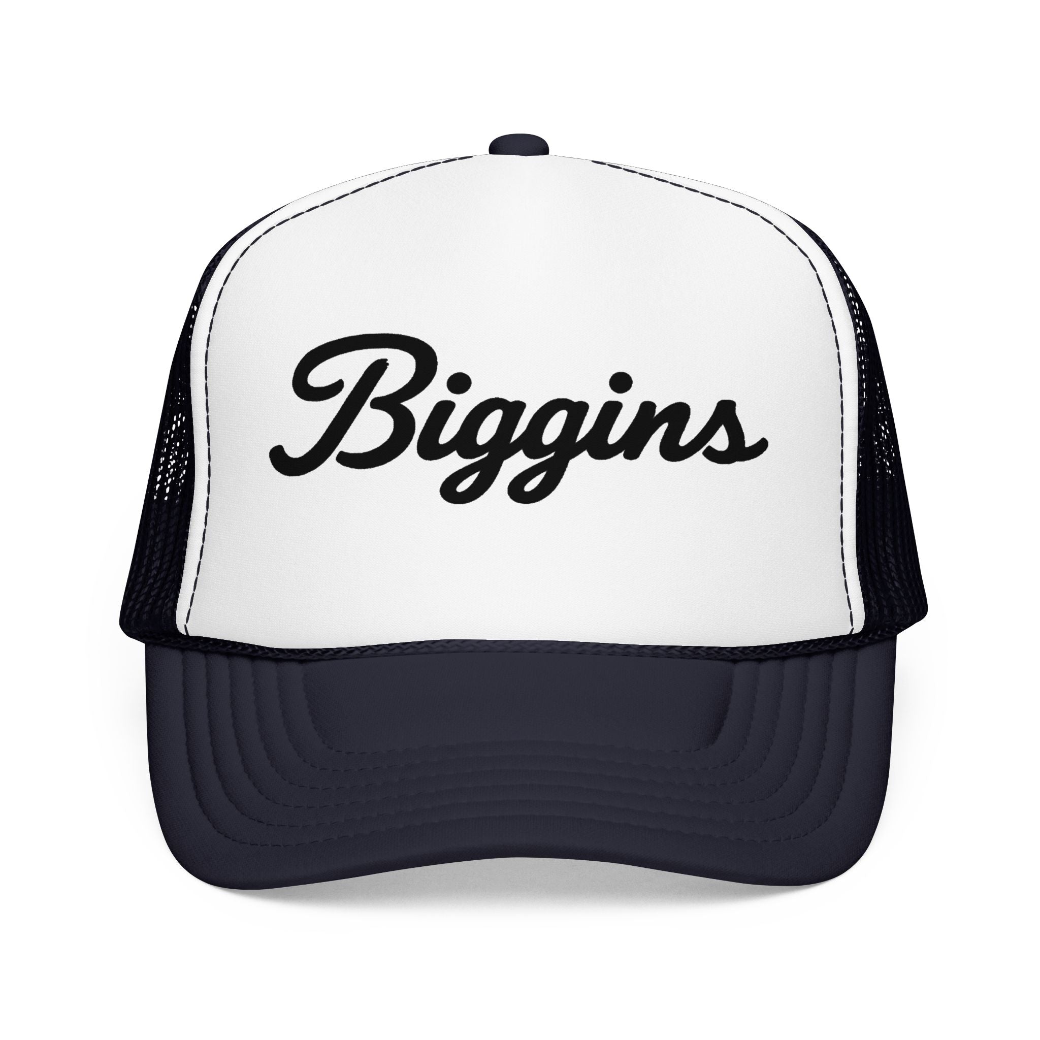 Biggins Script Trucker Hat