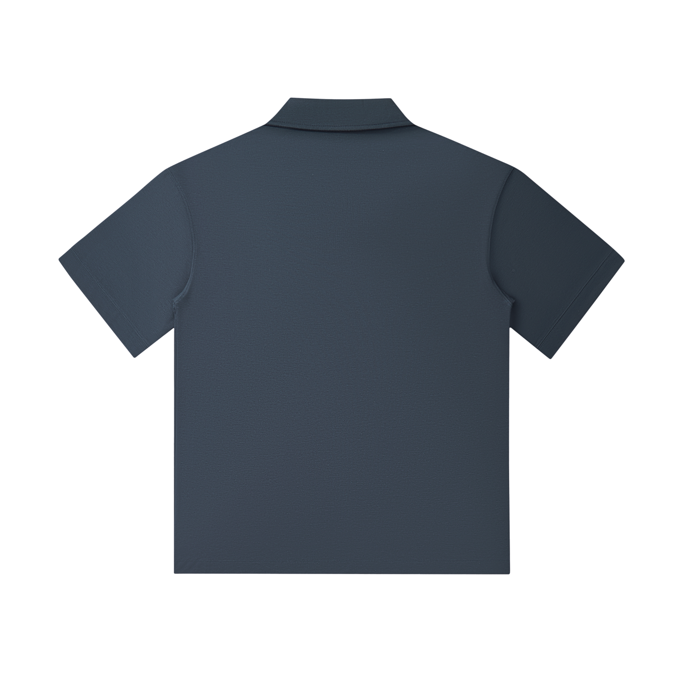 Biggins Script Drop Shoulder Short-Sleeve Polo