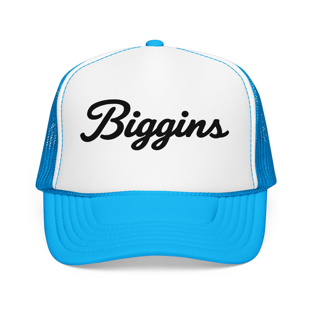 Biggins Script Trucker Hat
