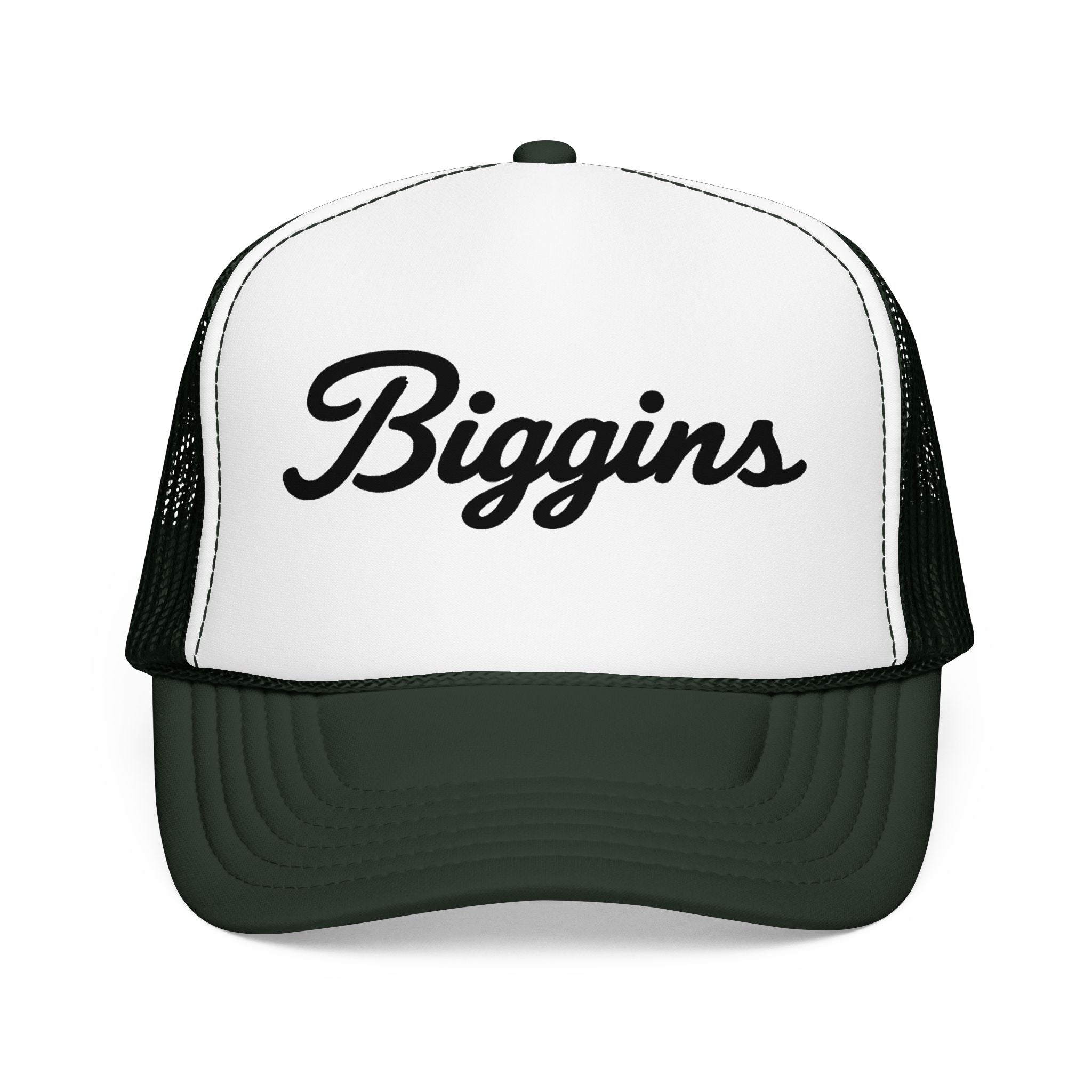 Biggins Script Trucker Hat