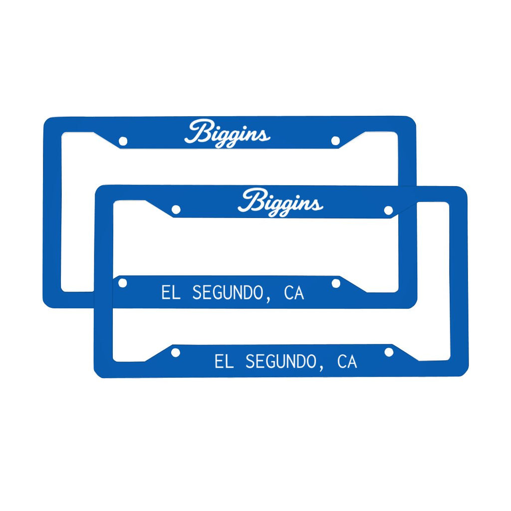 Biggins License Plate Frames (2 pack)