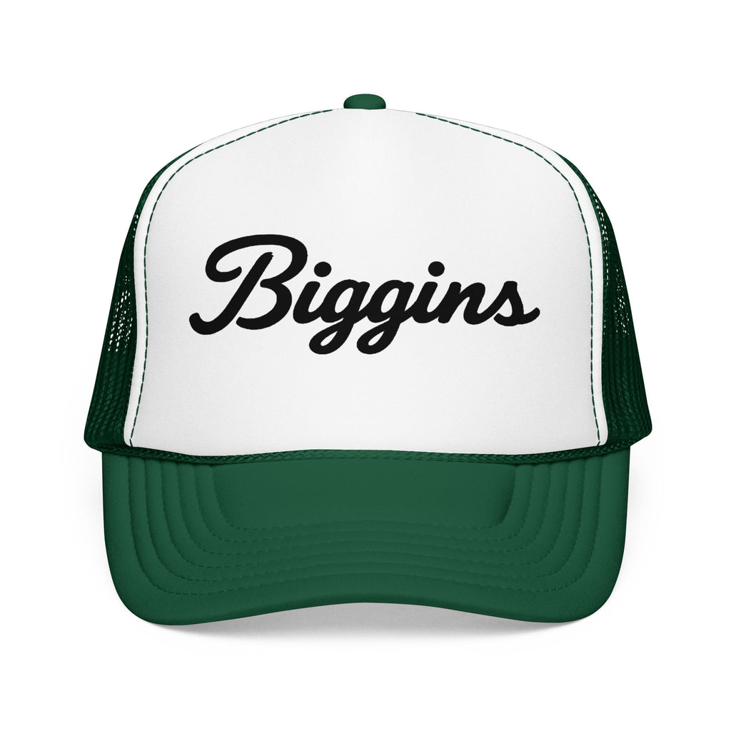 Biggins Script Trucker Hat