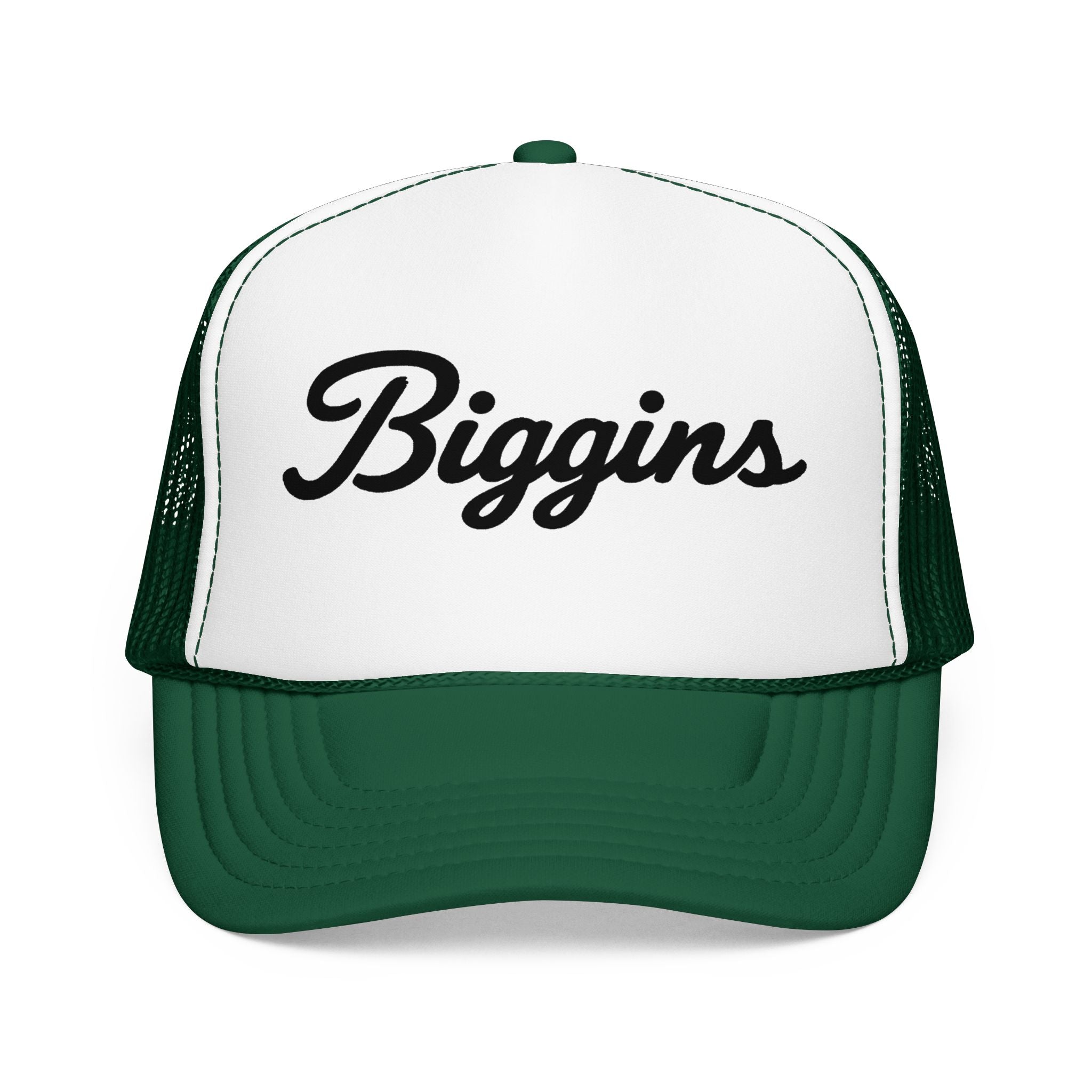 Biggins Script Trucker Hat