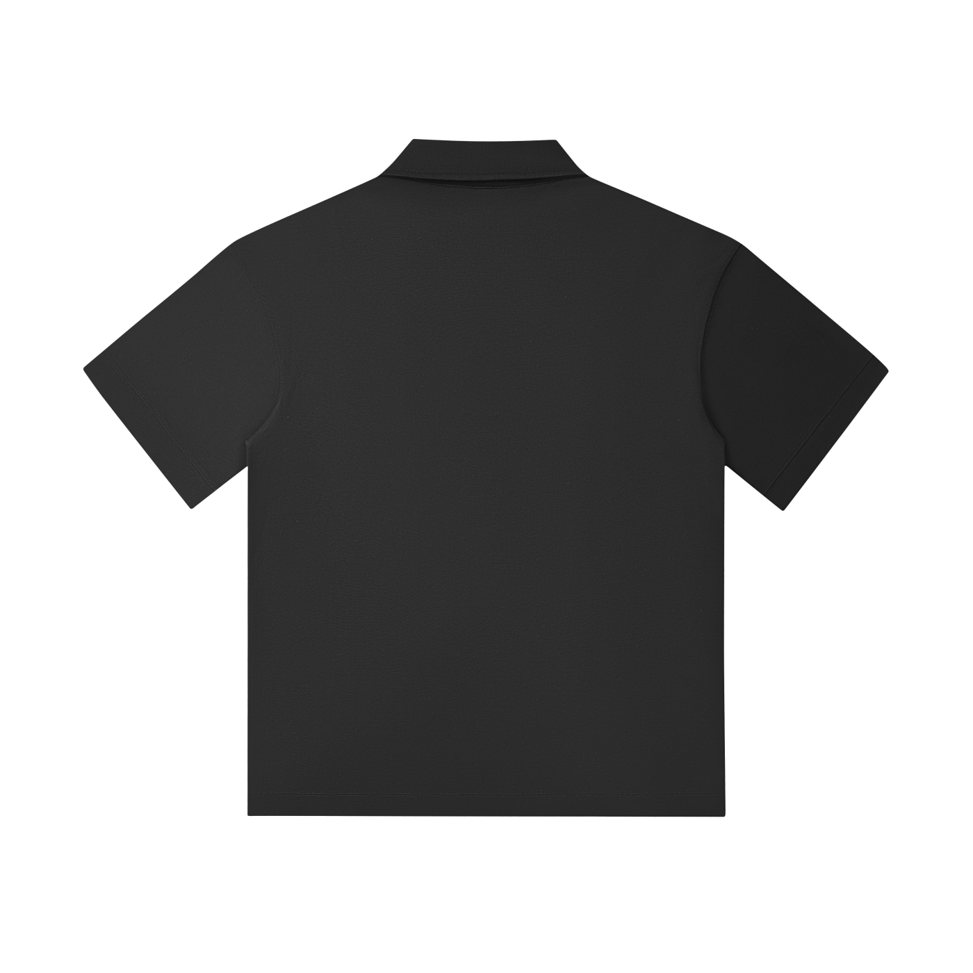 Biggins Script Drop Shoulder Short-Sleeve Polo