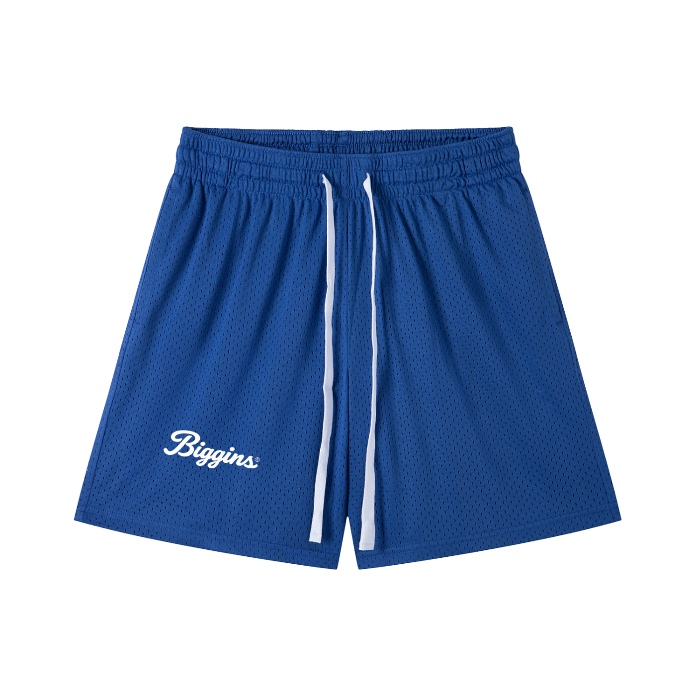 Biggins Script Mesh Drawstring Shorts